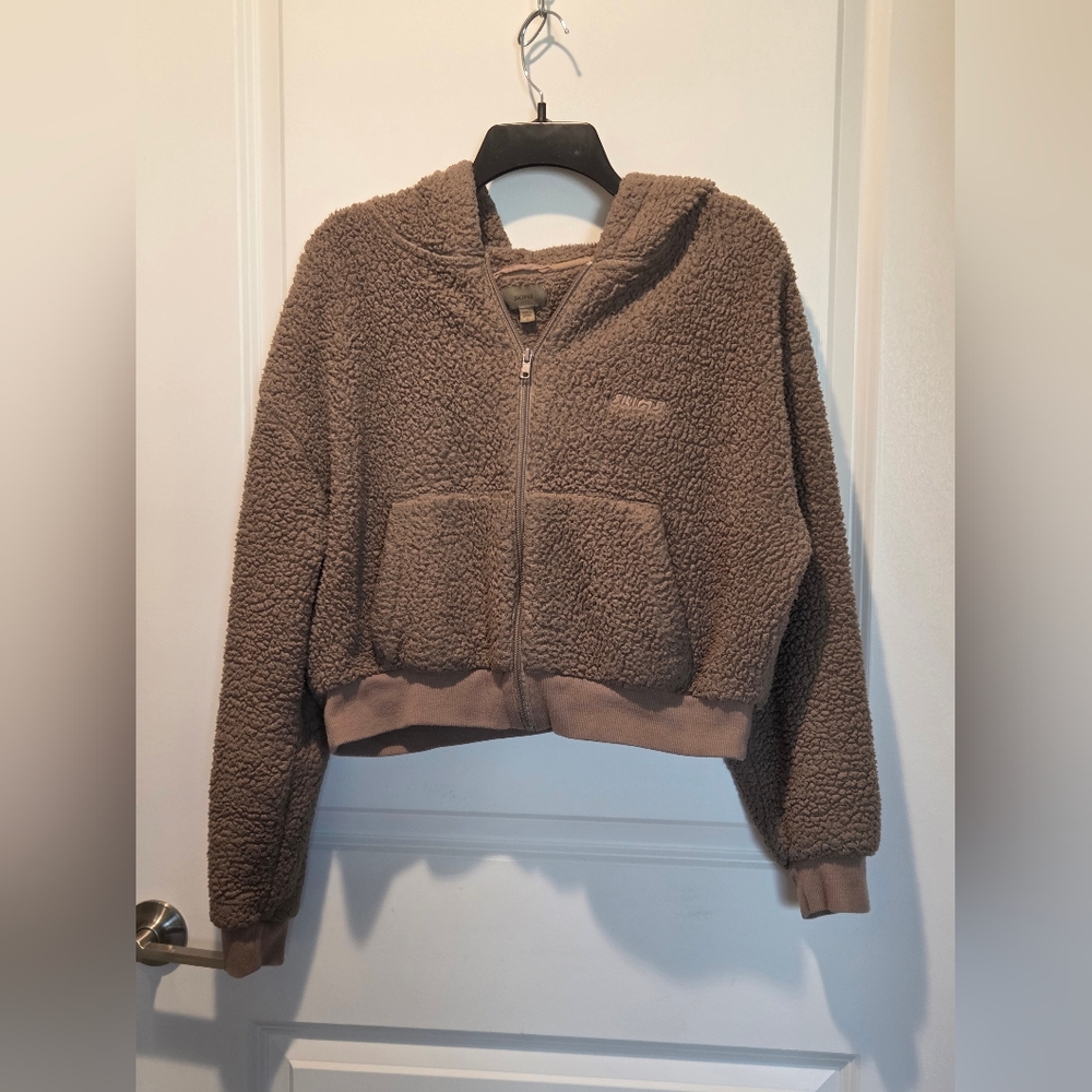 Skims Teddy Sherpa Zip Hoodie